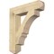 Ekena Millwork Balboa Craftsman Rough Sawn Bracket, Douglas Fir, 6"W x 30"D x 34"H BKT06X30X34BOA04RDF - alternate 1